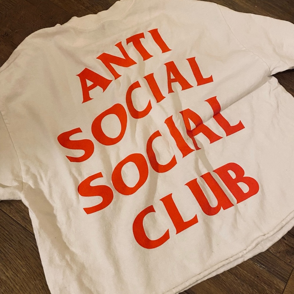 Anti Social Social Club Tokyo cropped tee
